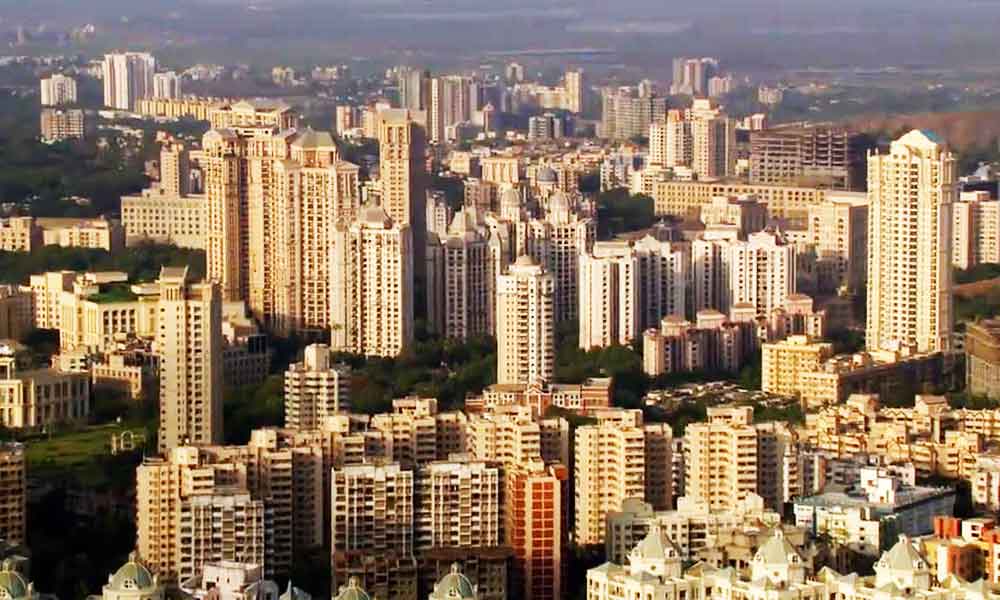 Mumbai skyline India