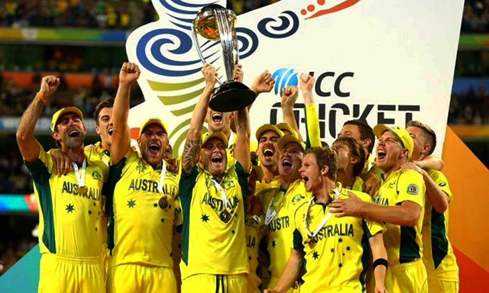 Australia wins wc cricket 2015