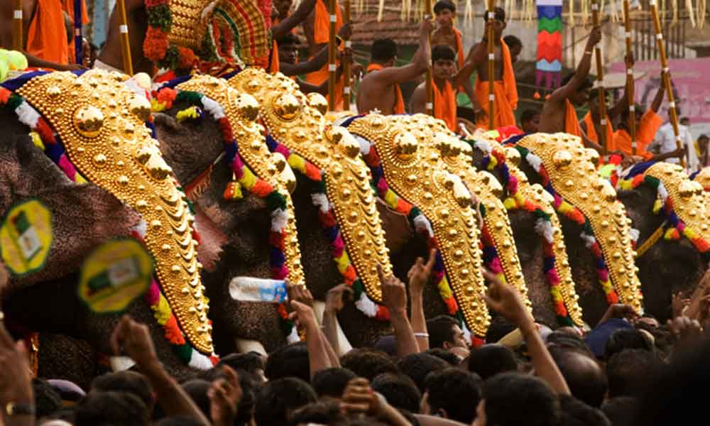 Thrissur-Pooram-festival-of-kerala