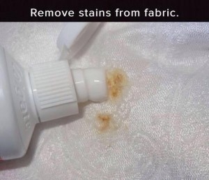removes stains