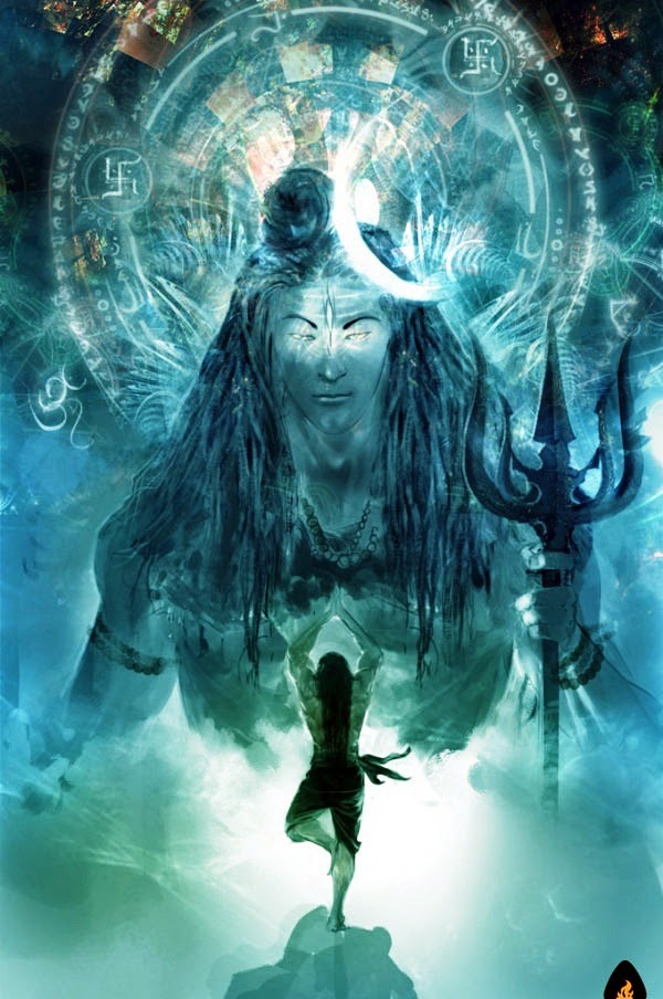 Ravana-Worshipping-Shiva