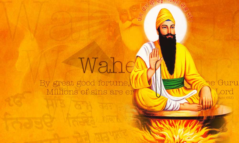 Fifth Sikh Guru Arjan Dev ji Sacrifice