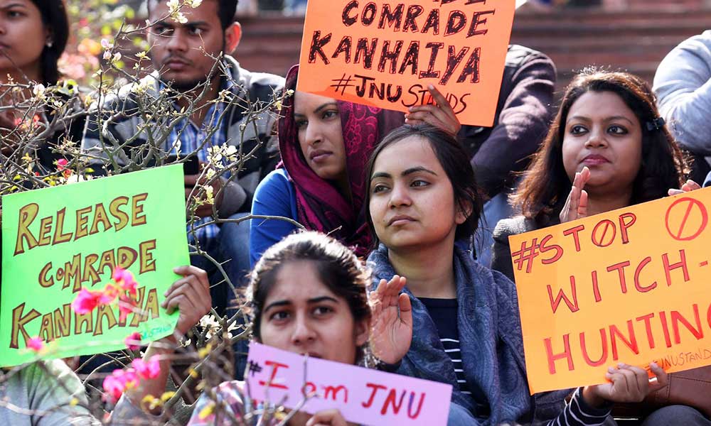 JNU छात्रों को सलाह