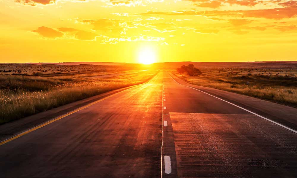 सूर्योदय के समय