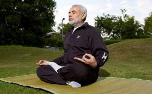 modi doing yoga