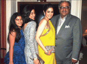 shree devi with family