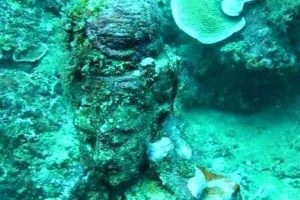 समुद्र के अंदर धार्मिक स्थल