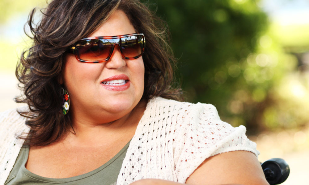 मोटी लड़की