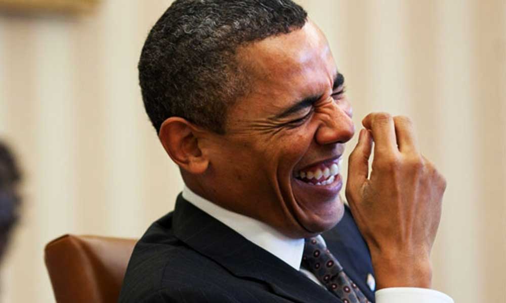 ओबामा की बिंदास तस्वीरें