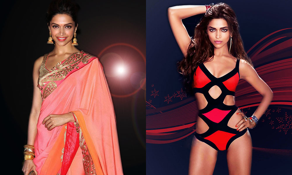 साड़ी और बिकनी