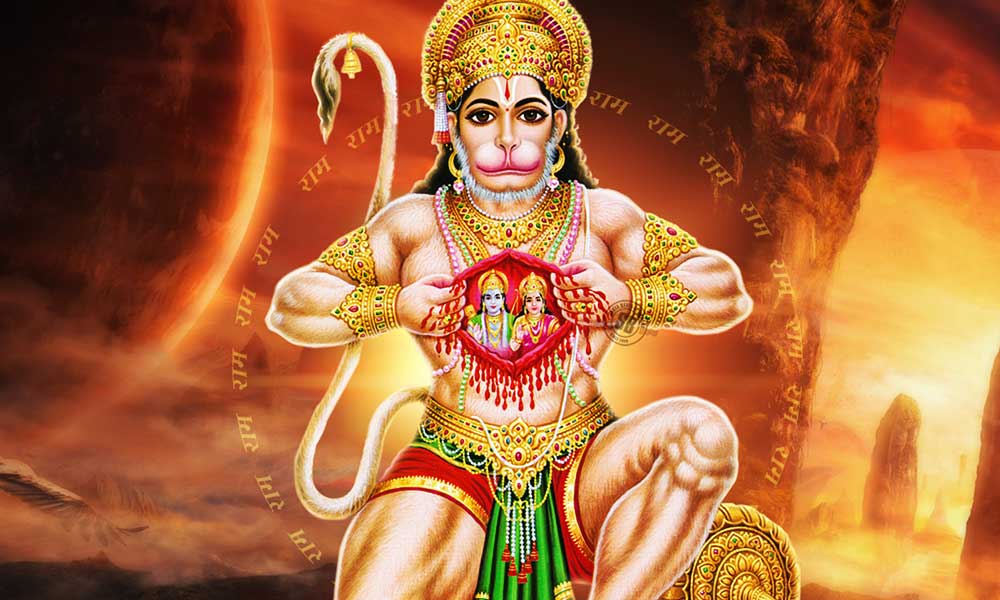 हनुमान की तस्वीरों से जुड़ी बातें