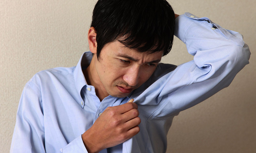 पसीने की बदबू