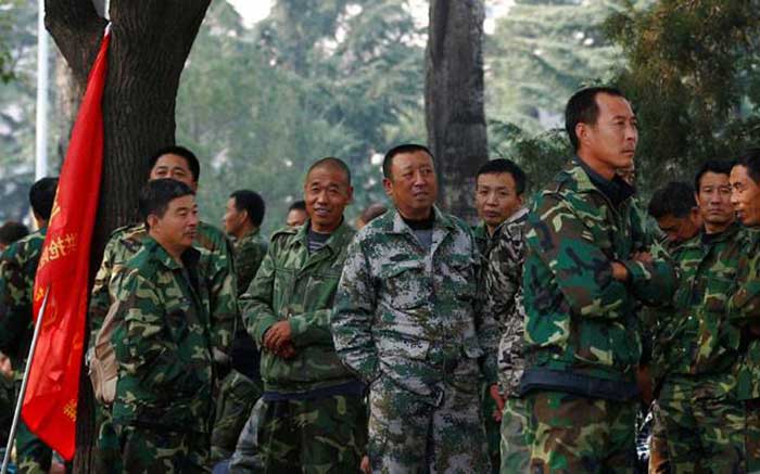 सैनिकों की छंटनी