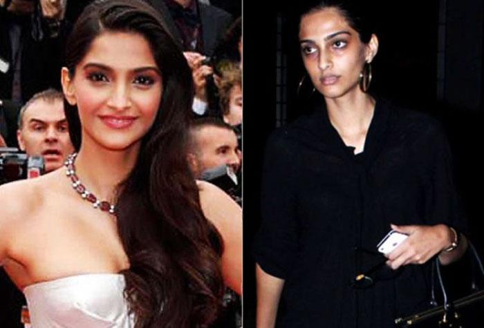 बॉलीवुड अभिनेत्रियाँ बिना मेकअप