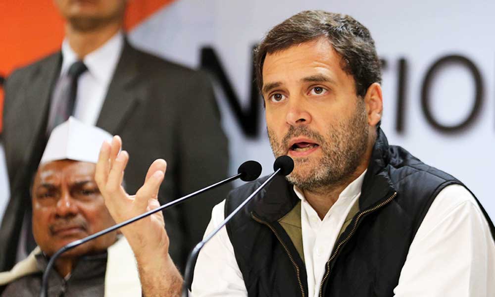 राहुल गांधी भाषणों में