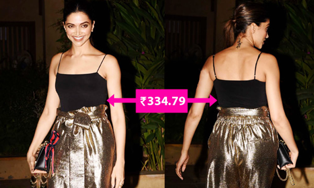 दीपिका का 2 लाख का ड्रेस