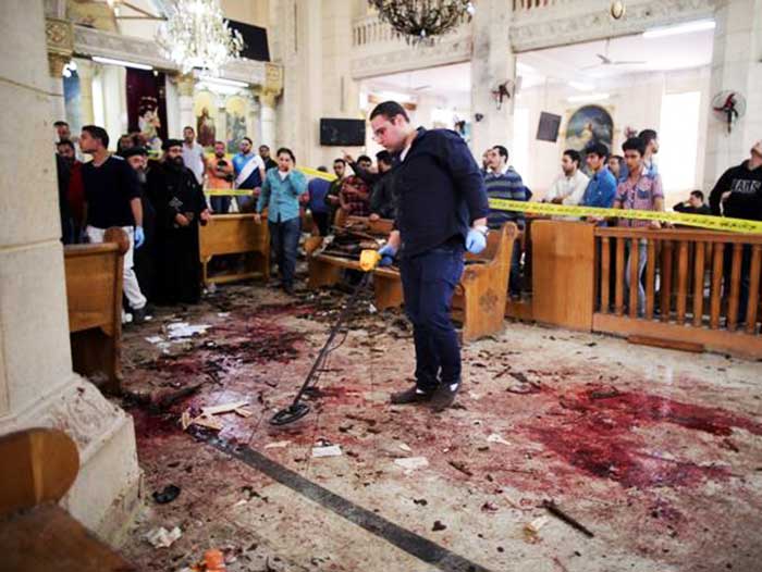 मिस्र हमले की तस्वीरें