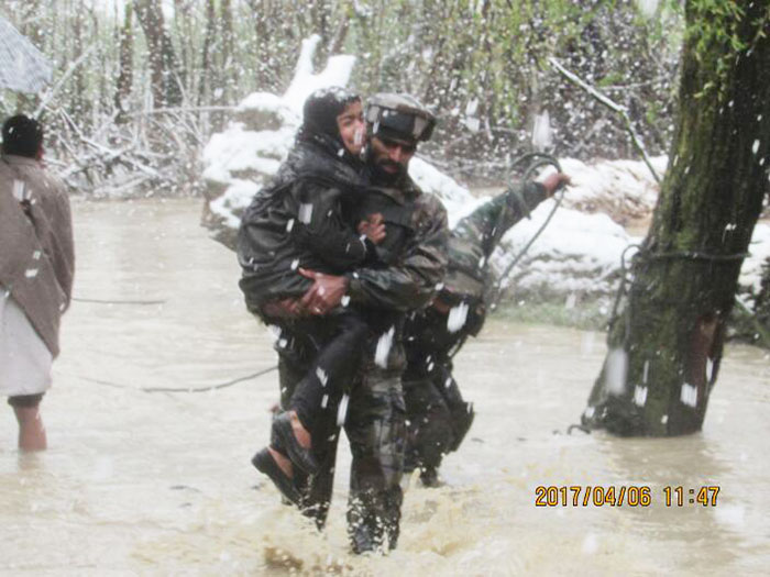 भारतीय सेना की दरियादिली