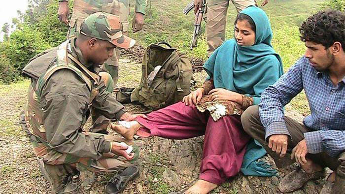 भारतीय सेना की दरियादिली