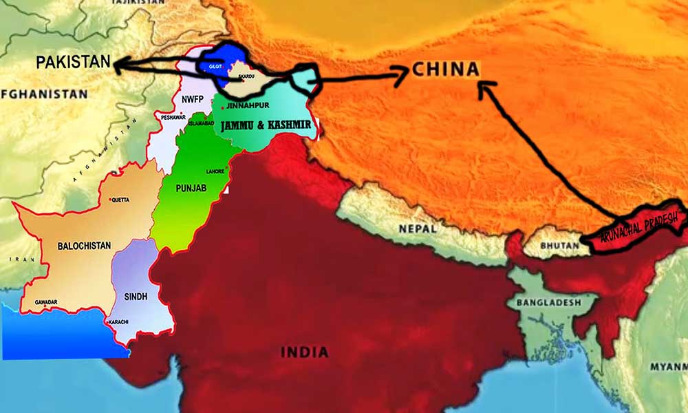 चीन के कब्जे में भारत की जमीन
