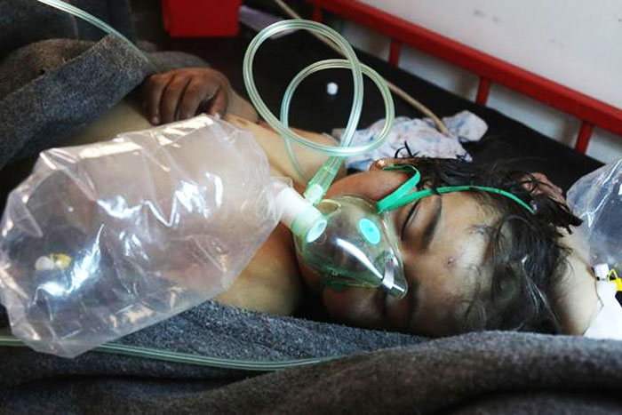 सीरिया का रासायनिक गैस हमला