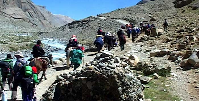 कठीन धार्मिक यात्रायें