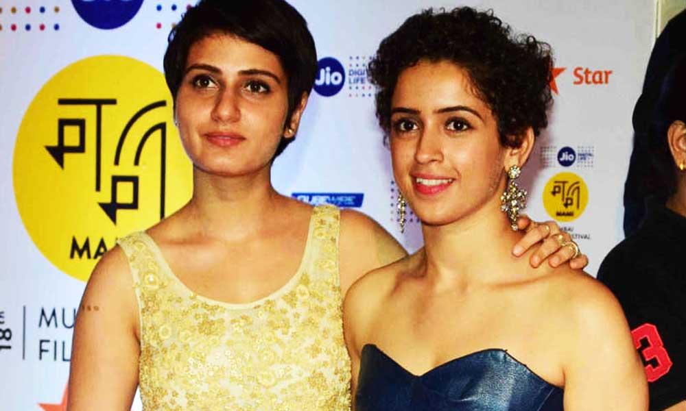 सान्या मल्होत्रा और फातिमा शेख