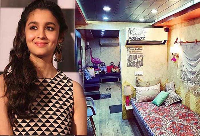 बॉलीवुड के स्टार की वैनेटी वैन