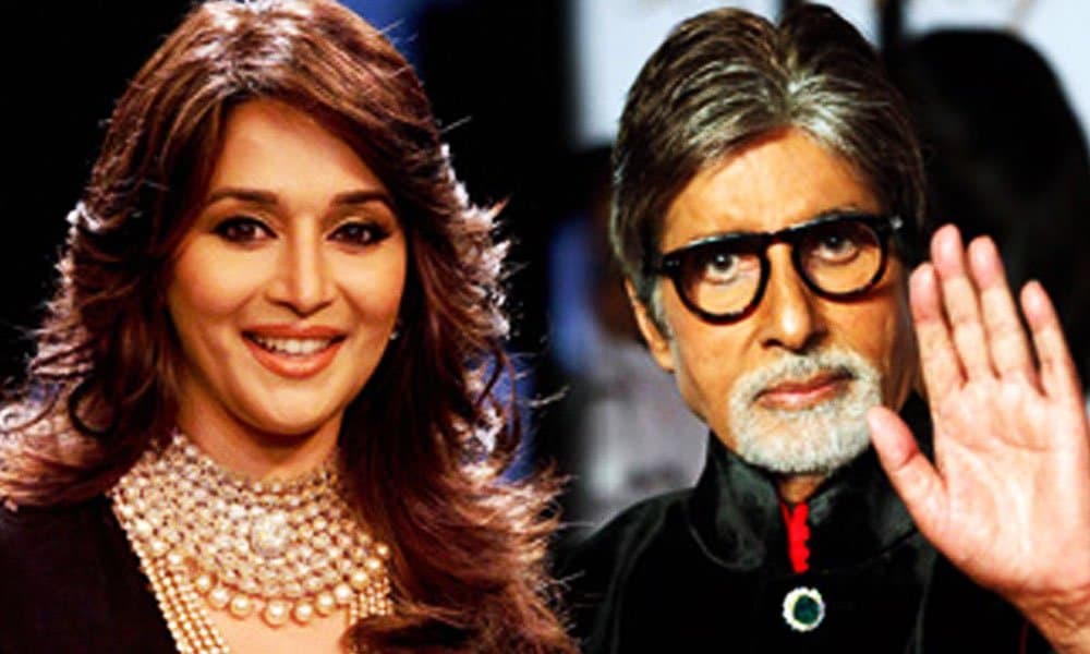 माधुरी दीक्षित अमिताभ की हीरोइन