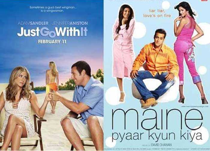 बॉलीवुड फिल्मों की नकल