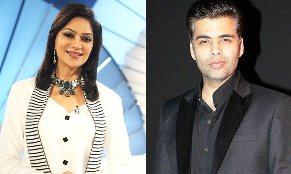 करण जौहर और सिमी गरेवाल