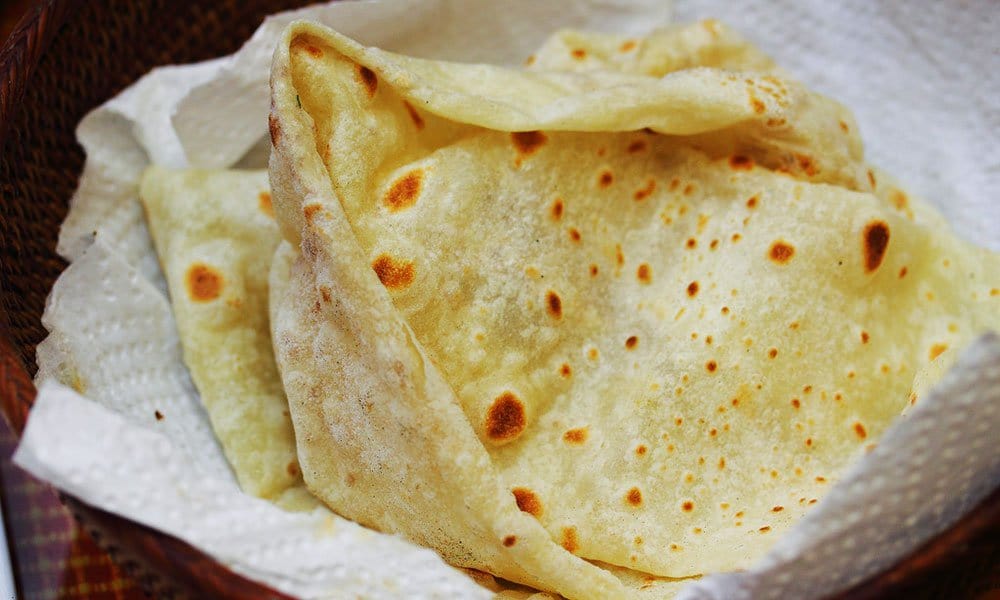 मुलायम रुमाली रोटी