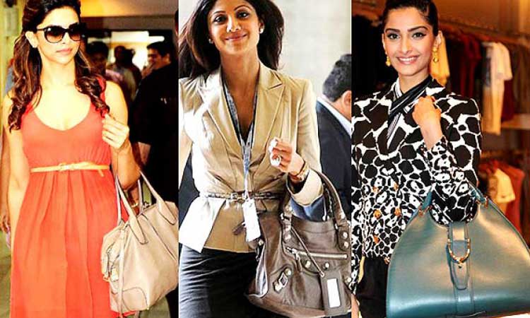अभिनेत्रियां और महंगे हैंडबैग्स
