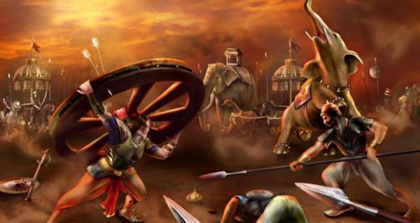 कुरूक्षेत्र के युद्ध में