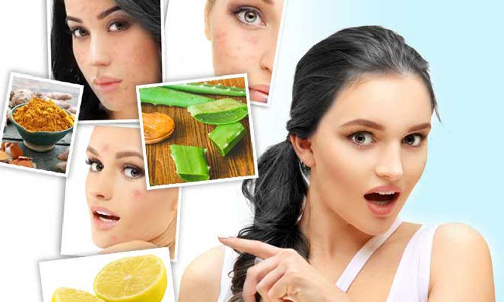 चेहरे के गड्ढे