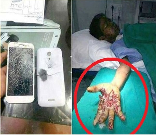 फोन फटने की वजहें