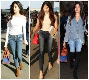 जाह्नवी कपूर की स्टाइल