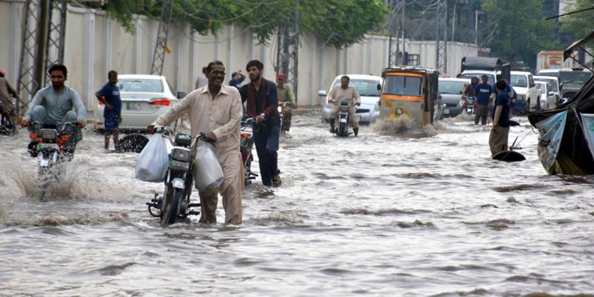 लाहौर में बारिश