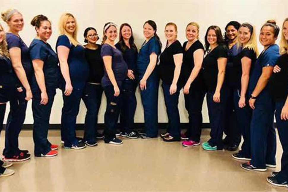 नर्सें प्रेग्नेंट