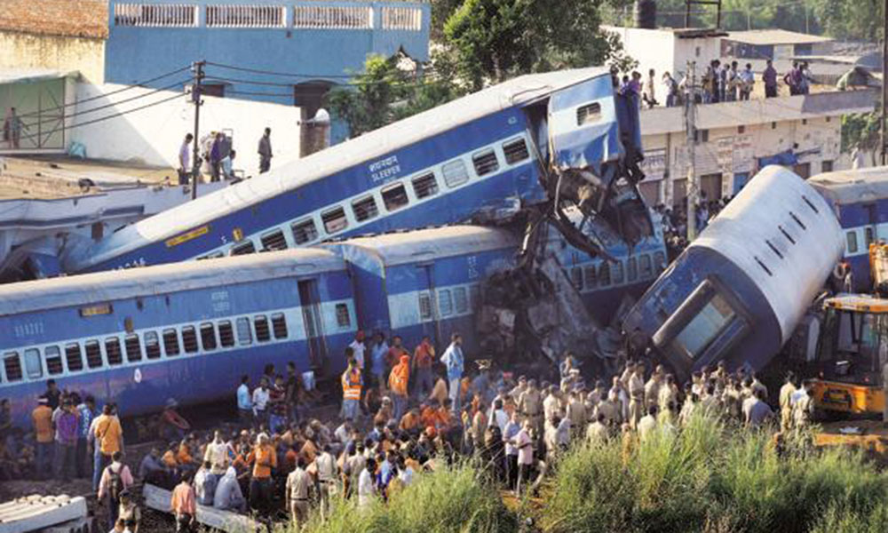 रेल दुर्घटनाएं