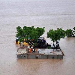 भारत में आई खतरनाक बाढ़