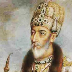 मुगल बादशाह बहादुर शाह ज़फर