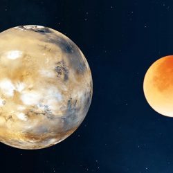 मंगल और चाँद