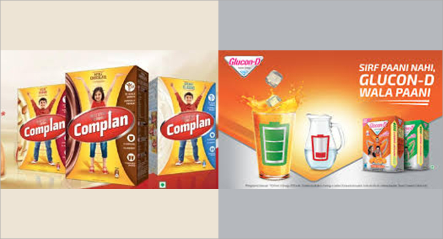 कॉम्पलेन और ग्लूकॉन डी