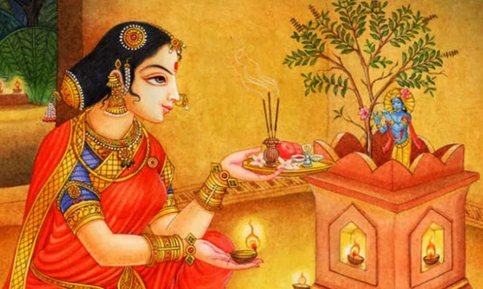 तुलसी पूजा