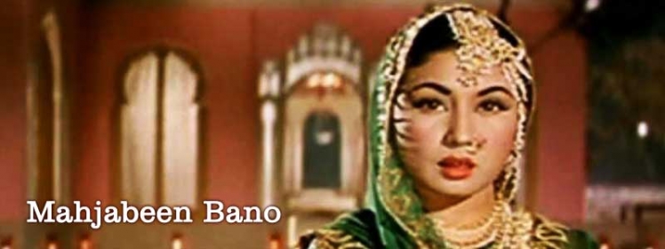 Meena Kumari is Mahjbeen Bano