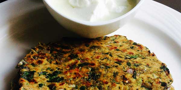 spinach-brocolli-paratha