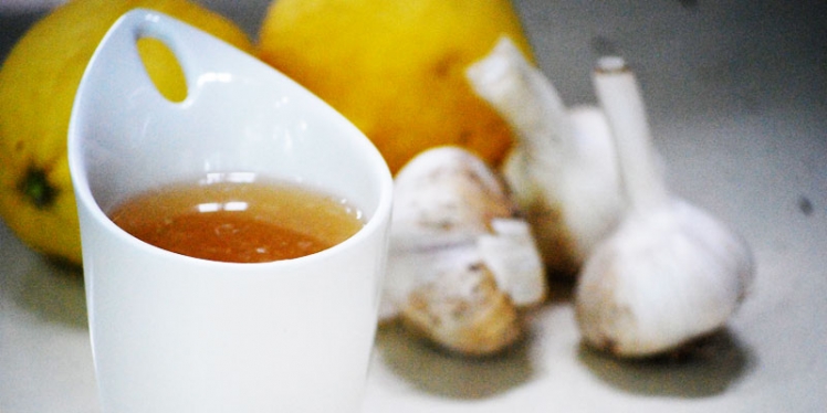 garlic-ginger-tea
