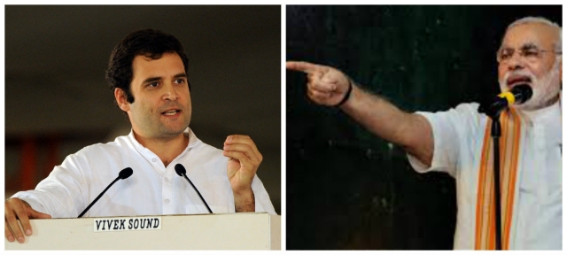 Rahul Gandhi - Narendra Modi