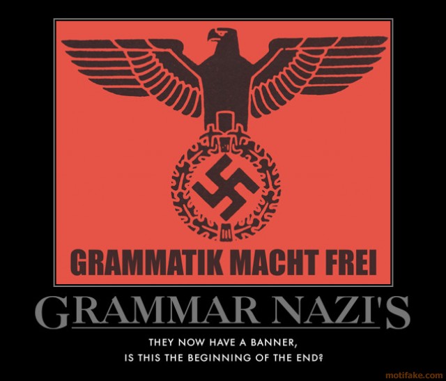 grammar-nazi